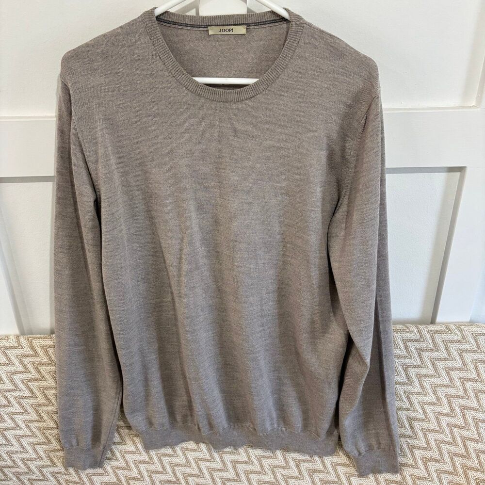Joop! Men’s Adam Lightweight Merino Wool Pullover Sweater